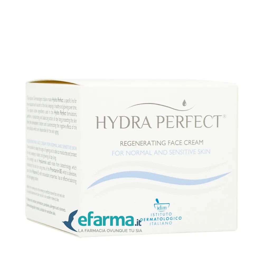Idim Hydra Perfect Crema Equilibrante Viso Pelle Normale Sensibile 50 ml
