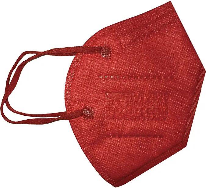 mascherina ffp2 nr comfymask - large - rossa (conf. 20 pz.)