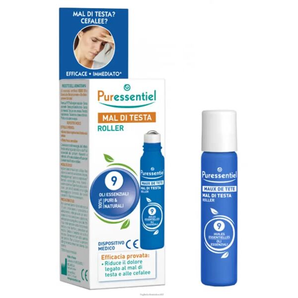 puressentiel roller mal di testa 5 ml