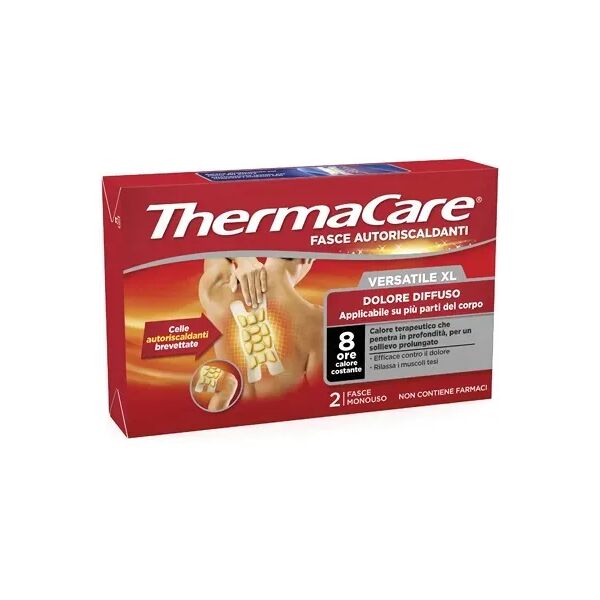 thermacare fascia versatile xl 2 fasce riscaldanti