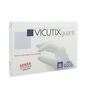 difa cooper vicutix guanto in cotone antiallergico taglia medium