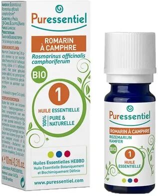 Puressentiel Olio Essenziale Rosmarino Canforato per le Funzioni Epatiche 10 ml