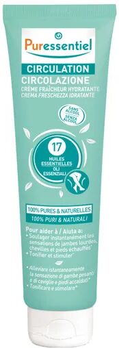 Puressentiel Circolazione Crema Freschezza Idratante Per Gambe Gonfie e Pesanti 100 ml