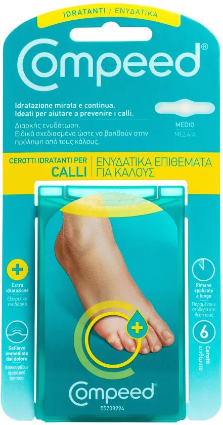 Compeed Cerotti per Calli Idratanti 6 Pezzi