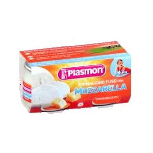 Plasmon Omogeneizzato Formaggino Fuso Con Mozzarella 2x80 g +4m