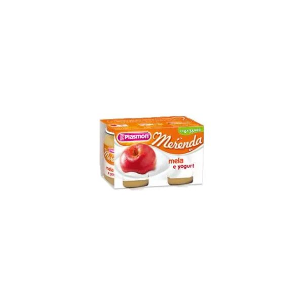 plasmon dessert omogeneizzato yogurt mela 2 vasetti da 120 g