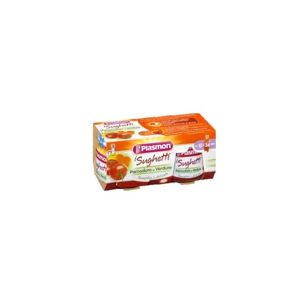 plasmon sughetto pomodoro e verdure 2x80 g +10m