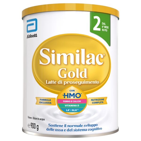 abbot similac gold 2 latte di proseguimento latte in polvere per neonati dai 6 ai 12 mesi 900 g