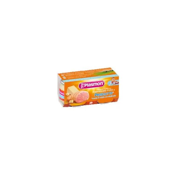 plasmon omogeneizzato formaggino e prosciutto 2 vasetti per 80 g