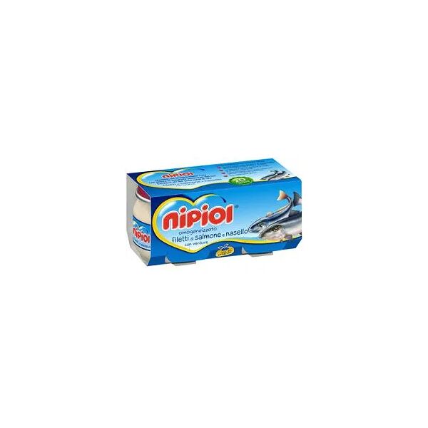 nipiol omogeneizzato di salmone 2 x80 g