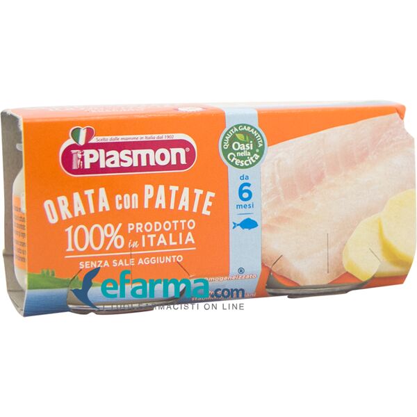 plasmon omogeneizzato orata 2 vasetti da 80 g