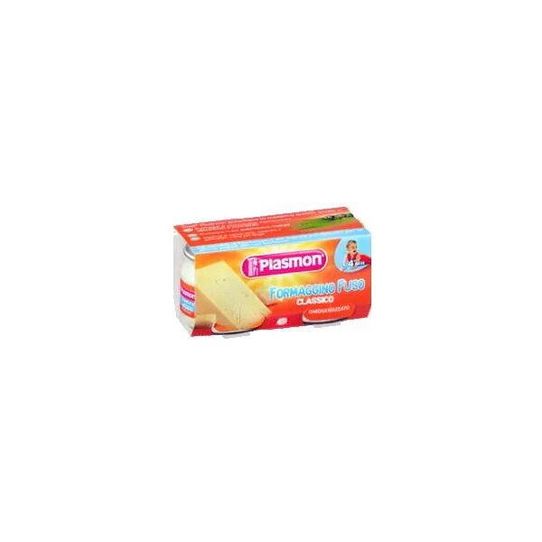 plasmon omogeneizzato formaggino fuso classico 2 vasetti da 80 g