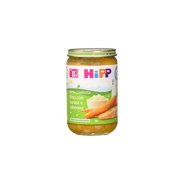 hipp riso carote e salmone 220 g