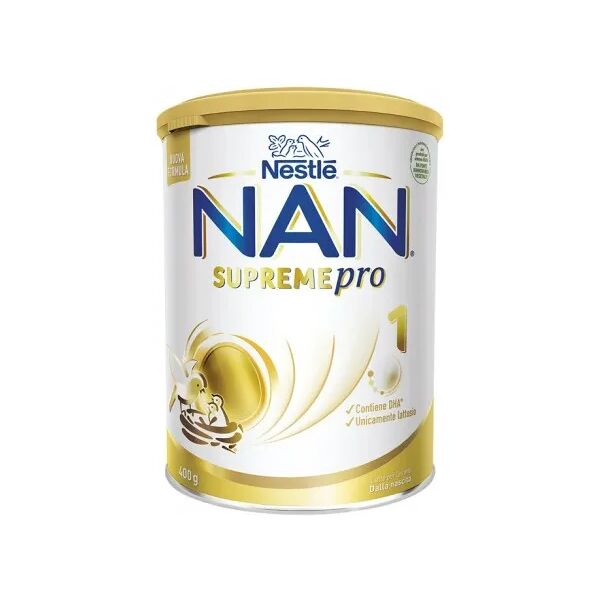 nestle' nestlé nan supreme pro 1 latte crescita 400g