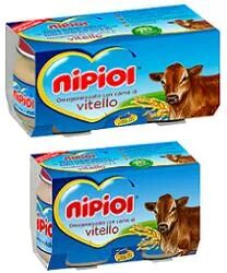 nipiol omogeneizzato vitello 2 vasetti da 80 g