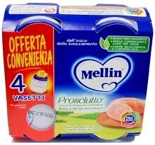 mellin omogeneizzato di prosciutto 4 x 80 g