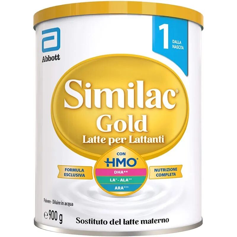 abbot similac gold 1 latte per lattanti latte in polvere per neonati dalla nascita ai 6 mesi 900g