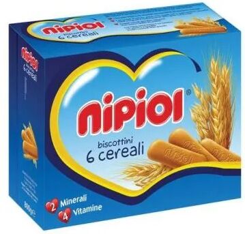 NIPIOL Biscottini ai 6 cereali 800 g