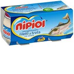 NIPIOL Omogeneizzato Di Trota 2 x80 g