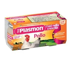 Plasmon Omogenizzato Pollo 2 Vasetti da 80 g