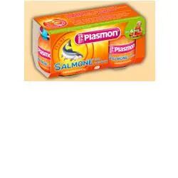 Plasmon Omogenizzato Salmone e Verdura 2 Vasetti da 80 g