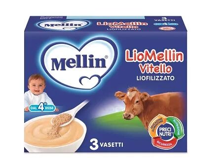 Mellin Lio Vitello Liofilizzato 3 x 10 g