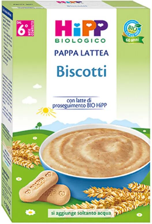 Hipp Biologico Pappa Lattea Biscotti 250 g