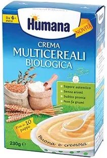 Humana Crema Multicereali Biologica 230 g