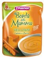 Plasmon Bontà Della Mamma Vellutata Carote E Zucca 180 g