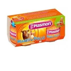 Plasmon Omogenizzato Pollo e Manzo 2 Vasetti 80 g