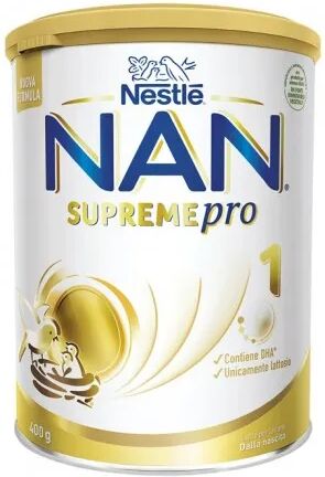 NESTLE' Nestlé Nan Supreme Pro 1 Latte Crescita 400g