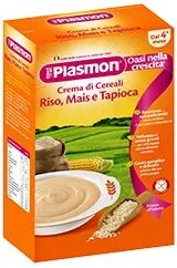 Plasmon Cereali Crema di Riso Mais e Tapioca 230 g