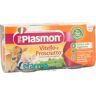 Plasmon Omogenizzato Vitello e Prosciutto 2 Vasetti da 80 g