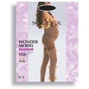 SOLIDEA Wonder Model Maman Sheer 140 DEN Collant Compressivo Colore Sabbia Taglia M