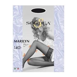 SOLIDEA Marilyn Sheer 140 DEN Calza Autoreggente Compressiva Colore Cammello Taglia 3