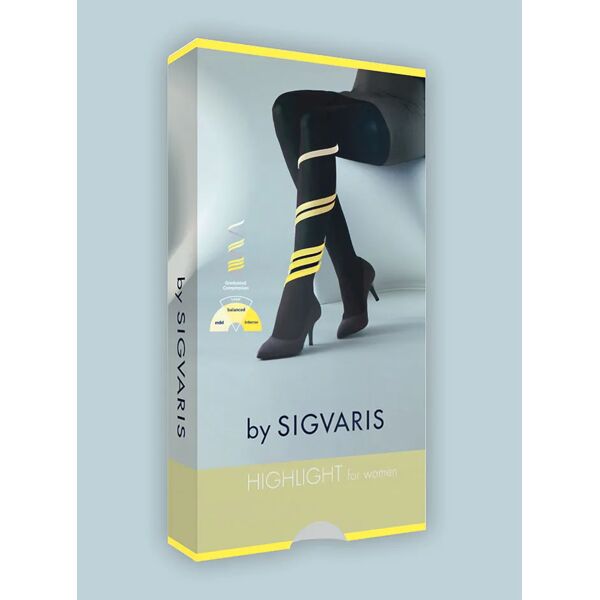 sigvaris highlight for women collant compressivo punta chiusa colore dune taglia s normal