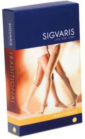 Sigvaris 701 AT Collant Compressivo Terapeutico Punta Aperta Colore Crispa Taglia 4 M Corto Plus