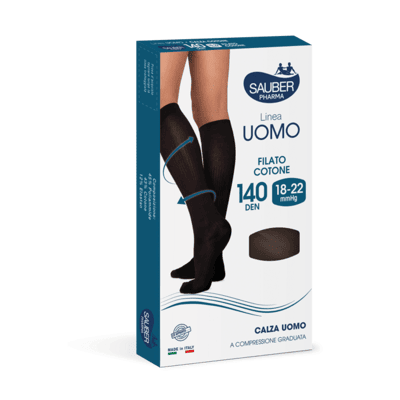 Sauber Pharma Sauber Linea Uomo Calza Anatomica Filato Cotone 140 Den Taglia G Nero Sauber Pharma Sauber Linea Uomo Calza Anatomica Filato Cotone 140 Den Taglia G Nero