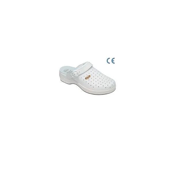 scholl's dr. scholl new clog bonus fori pelle bianco n°45