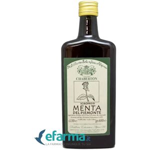 Fior Di Loto Chaberton Sciroppo Naturale Al Gusto Di Menta Biologico 500 ml