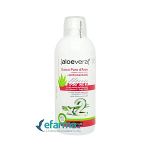 ALOEVERA2 Zuccari Succo + Antiossidanti Integratore 1 Lt