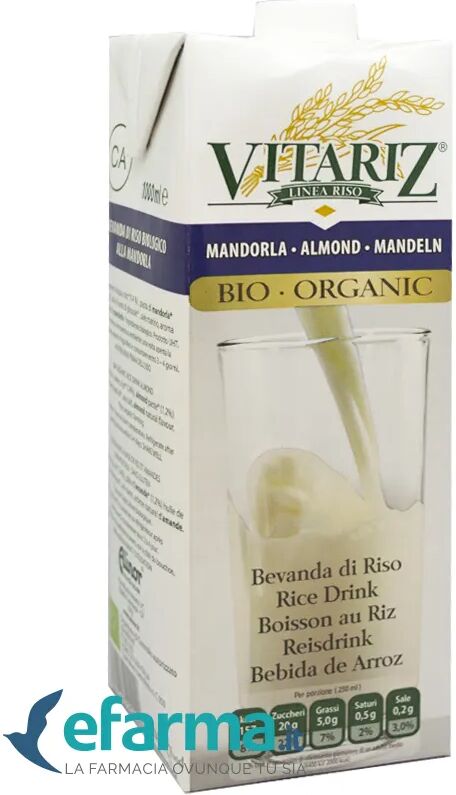 fior di loto vitariz bevanda di riso con mandorle 1000 ml