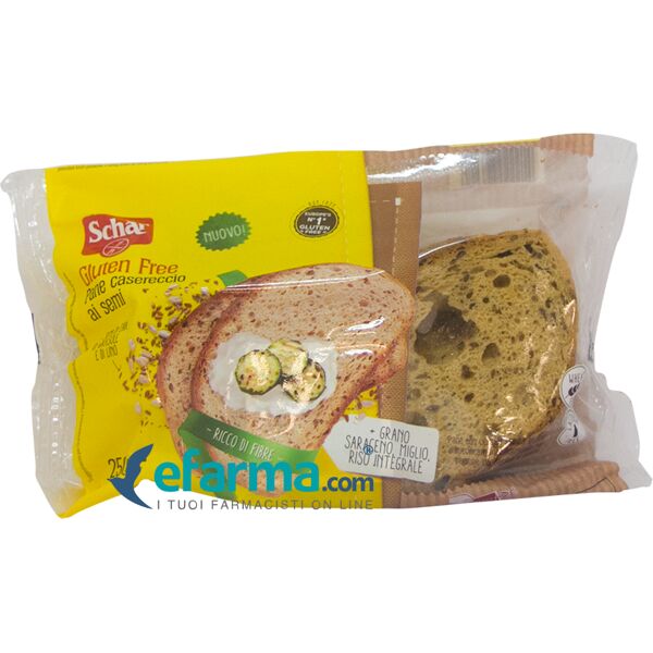 schar pane casareccio semi senza glutine 250 g