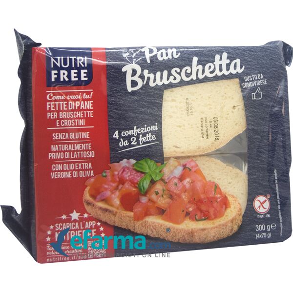 nutrifree nutri free pan bruschetta pizza biologico senza glutine 300 g