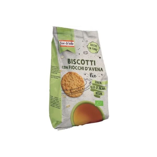 oxxigena fior di loto biscotti con fiocchi di avena bio 350 g