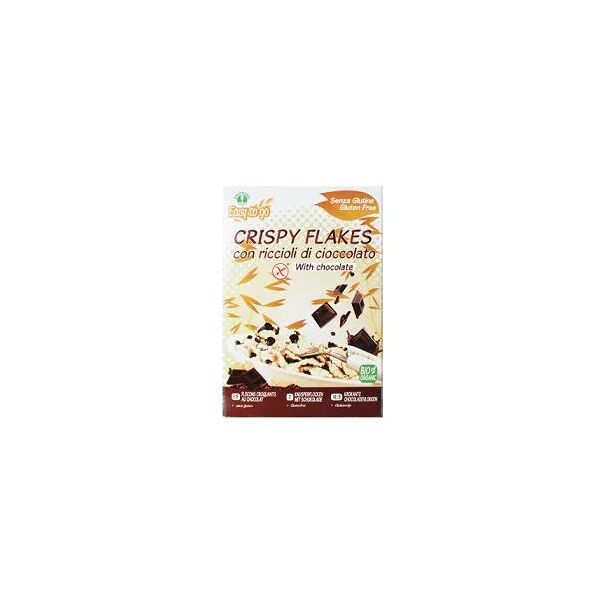 probios easy to go crispy flakes con riccioli di cioccolato senza glutine 300 g