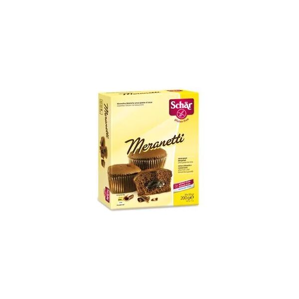 schar meranetti merendine al cacao senza glutine 4x50 g