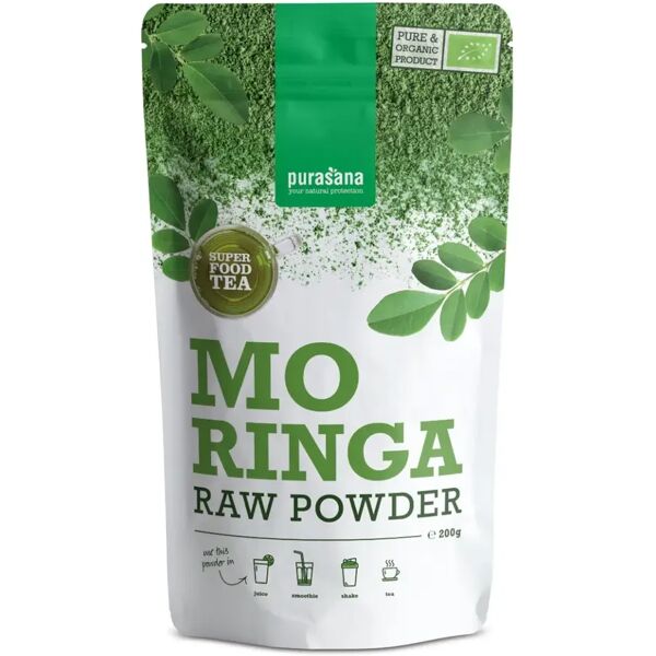 purasana vegan tè moringa in polvere bio 200 g