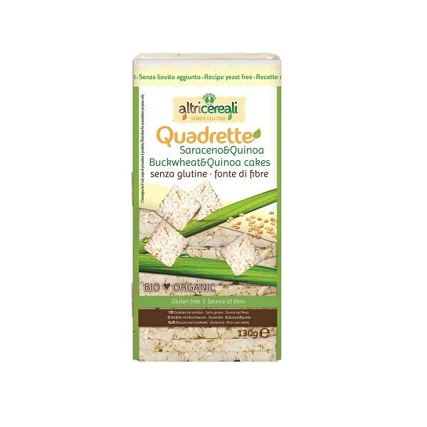 probios altri cereali quadrette al grano saraceno e quinoa biologico 130 g