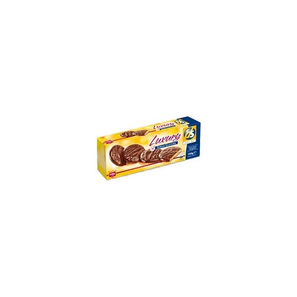 schar luxury biscotti di pasta frolla senza glutine con cioccolato al latte 200 g